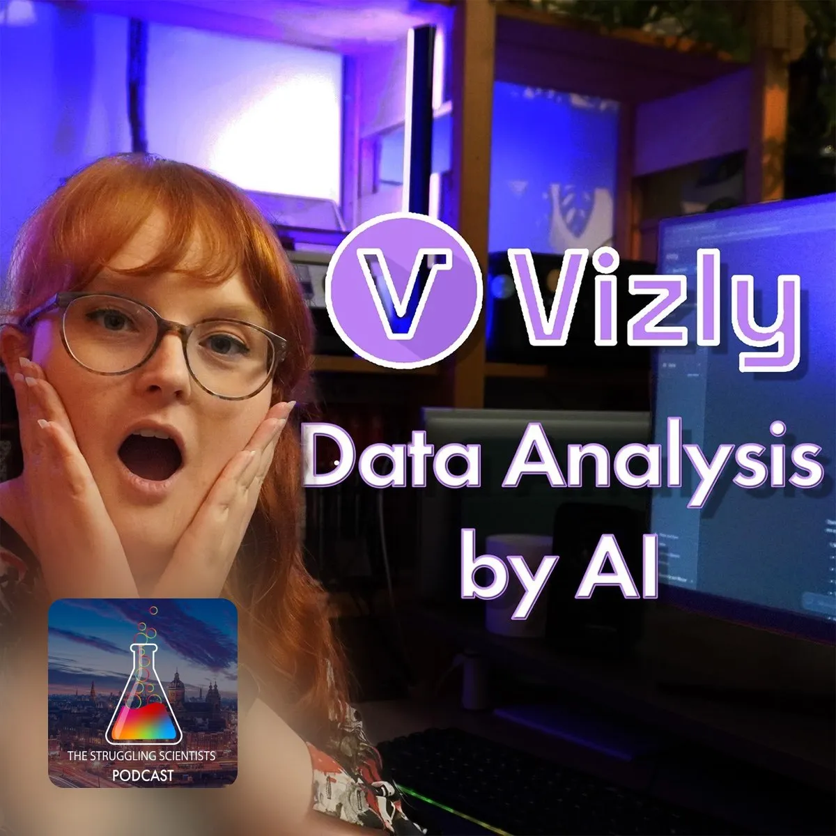 Vizly brand asset featured on podcasts.apple.com