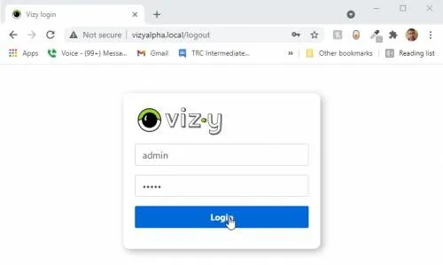Vizy brand asset featured on docs.vizycam.com