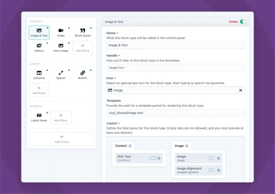 Vizy brand asset featured on plugins.craftcms.com