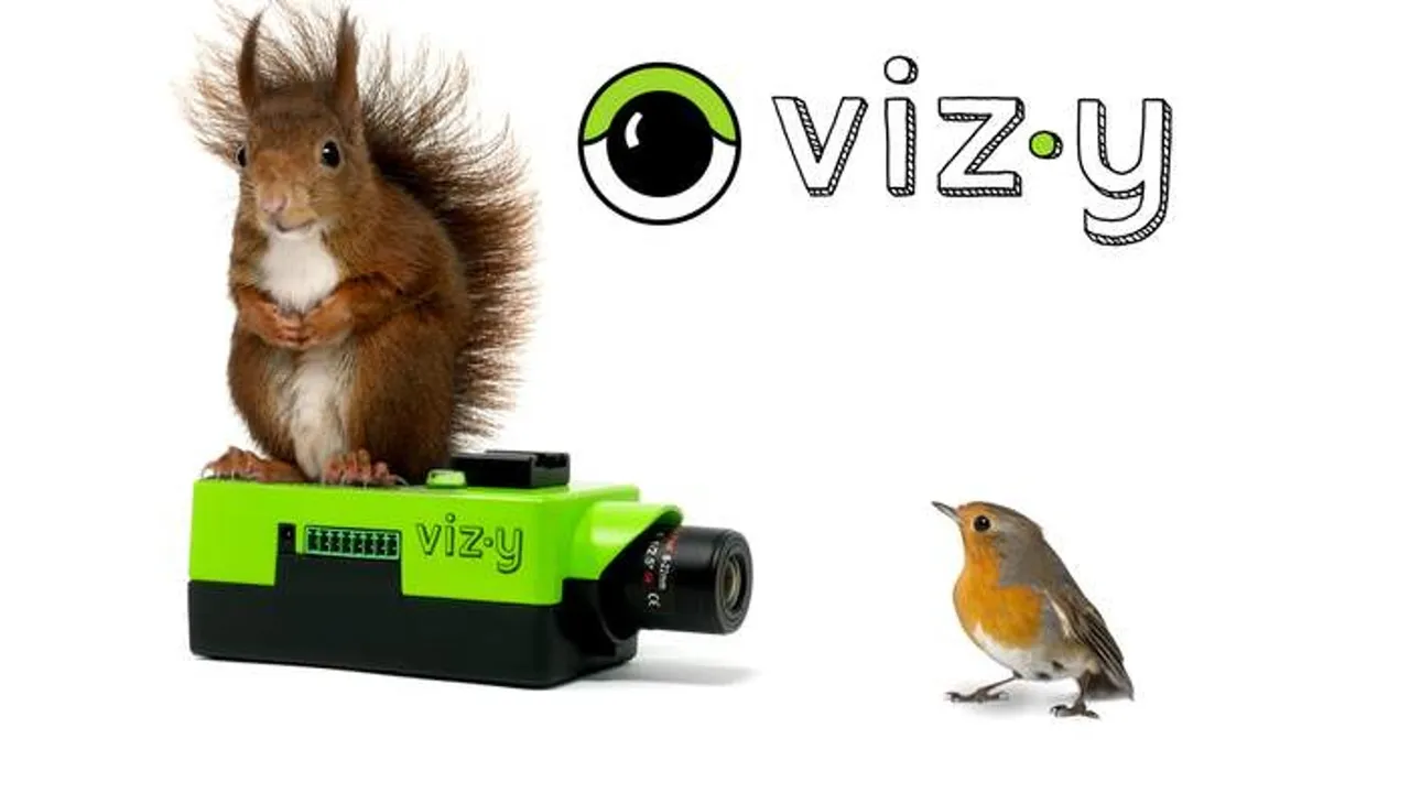 Vizy brand asset featured on kickstarter.com