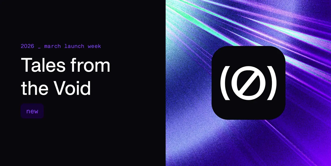 VoidZero brand asset featured on voidzero.dev