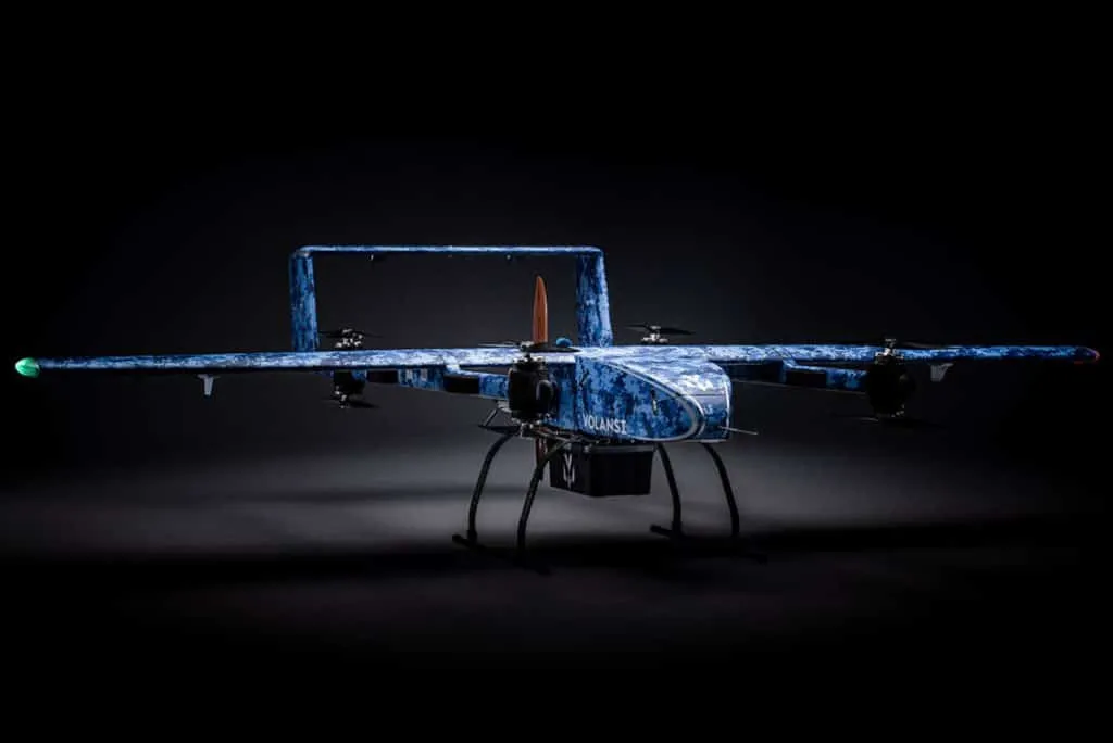 Volansi brand asset featured on auvsi.org