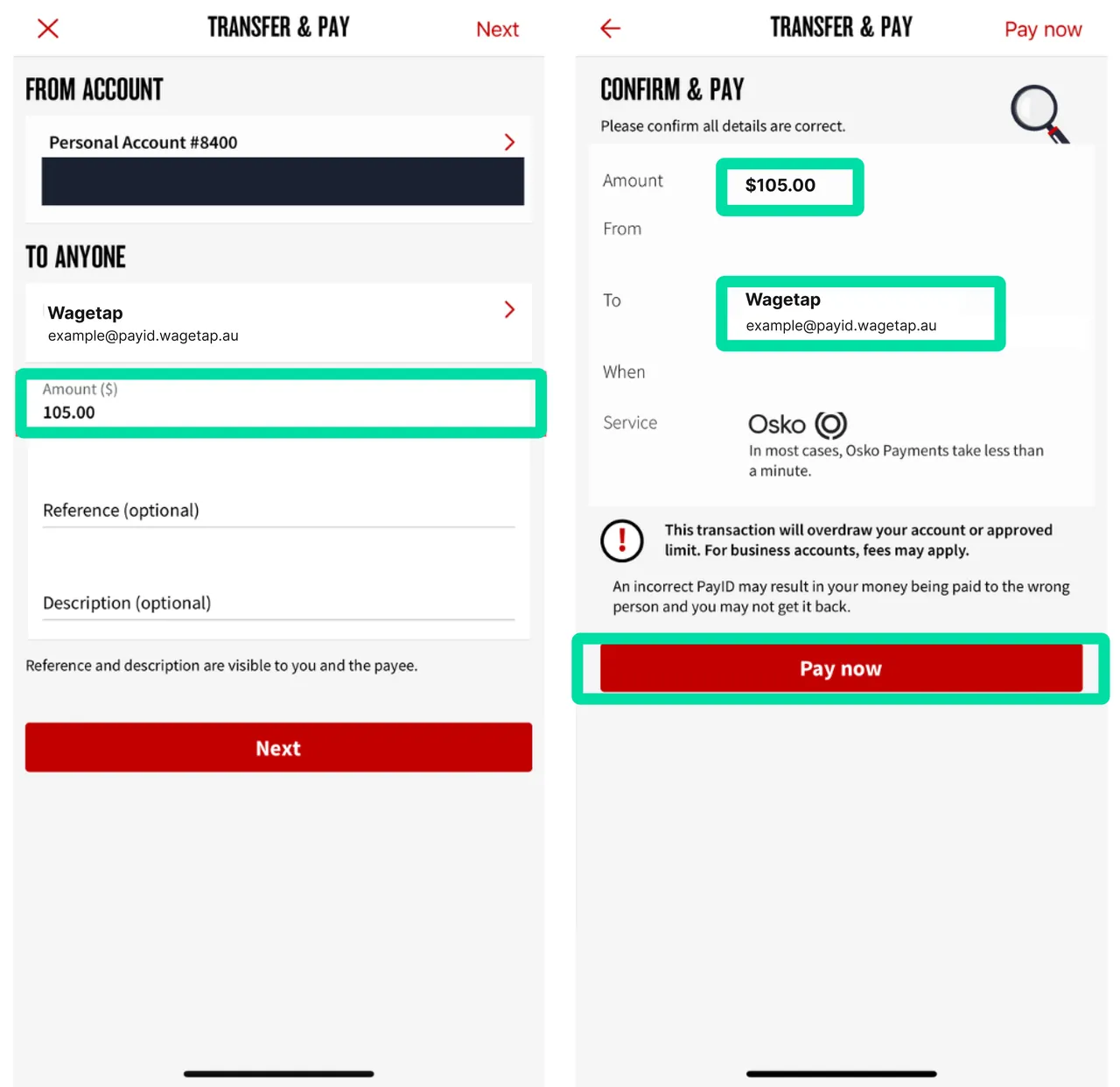 Wagetap brand asset featured on wagetap.com