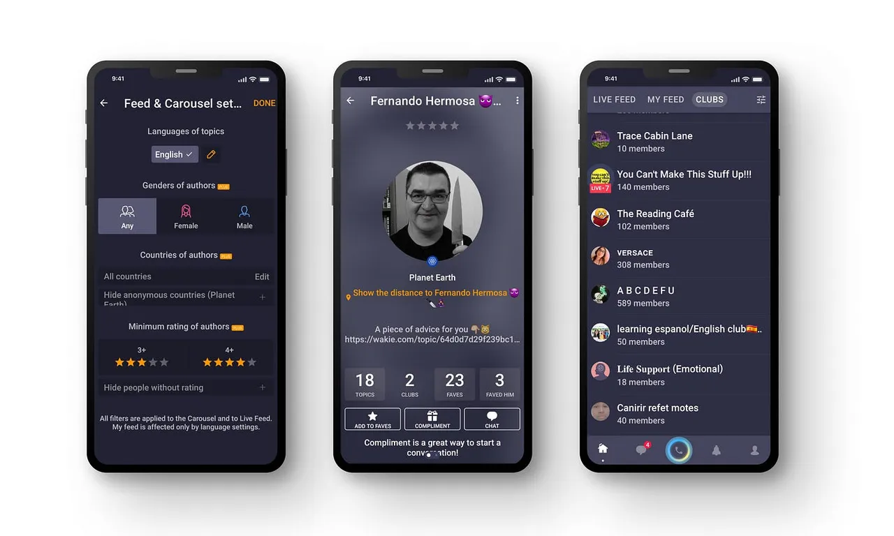 Wakie brand asset featured on medium.com