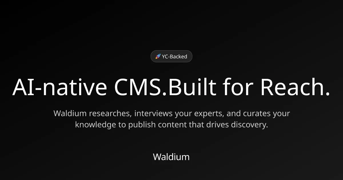 Waldium brand asset featured on waldium.com