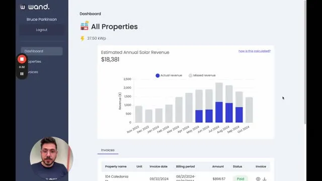 Wand Solar brand asset featured on linkedin.com
