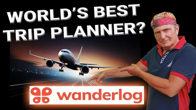 Wanderlog brand asset featured on youtube.com