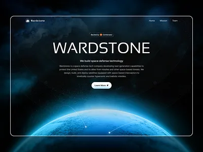 Wardstone brand asset featured on dribbble.com