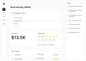 Warp (HR) brand asset featured on g2.com