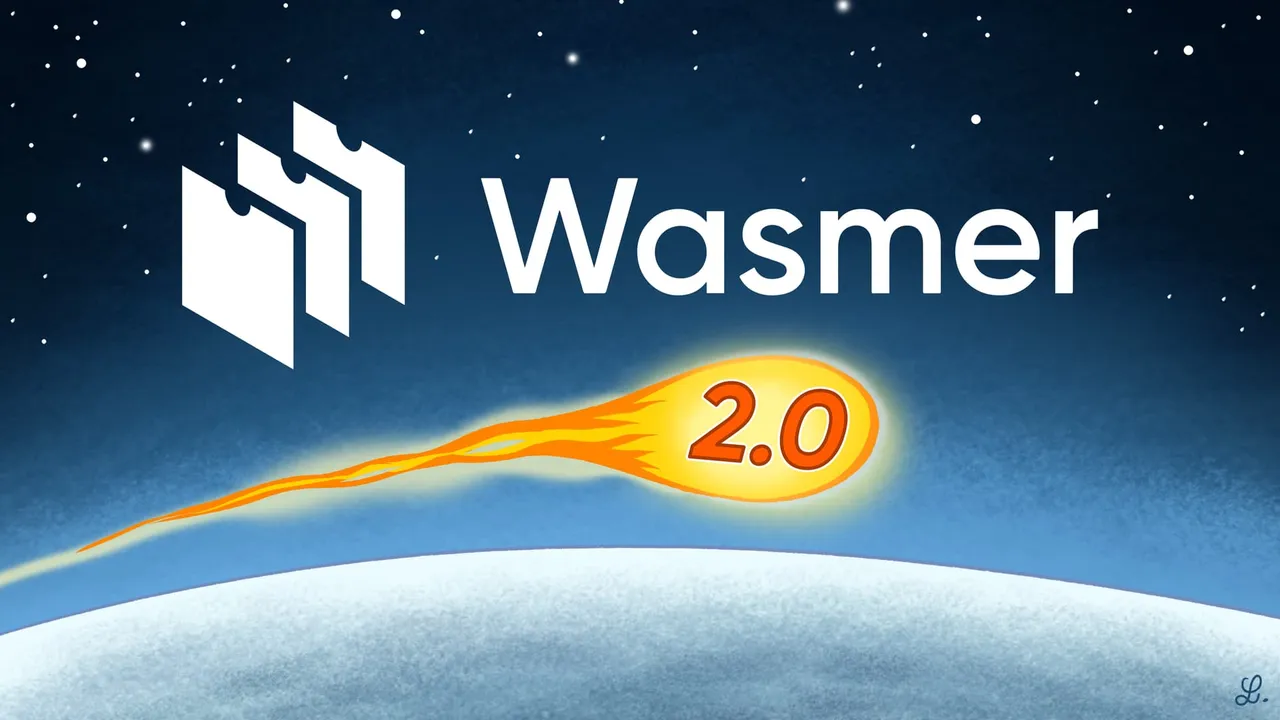Wasmer brand asset featured on wasmer.io