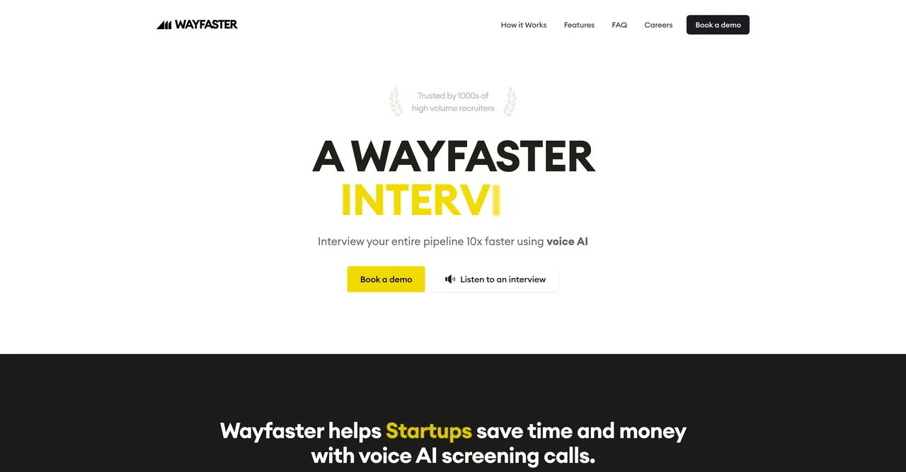 Wayfaster brand asset featured on theresanaiforthat.com
