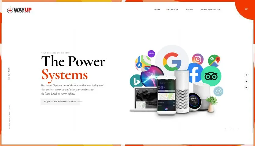WayUp brand asset featured on wayupmarketing.com