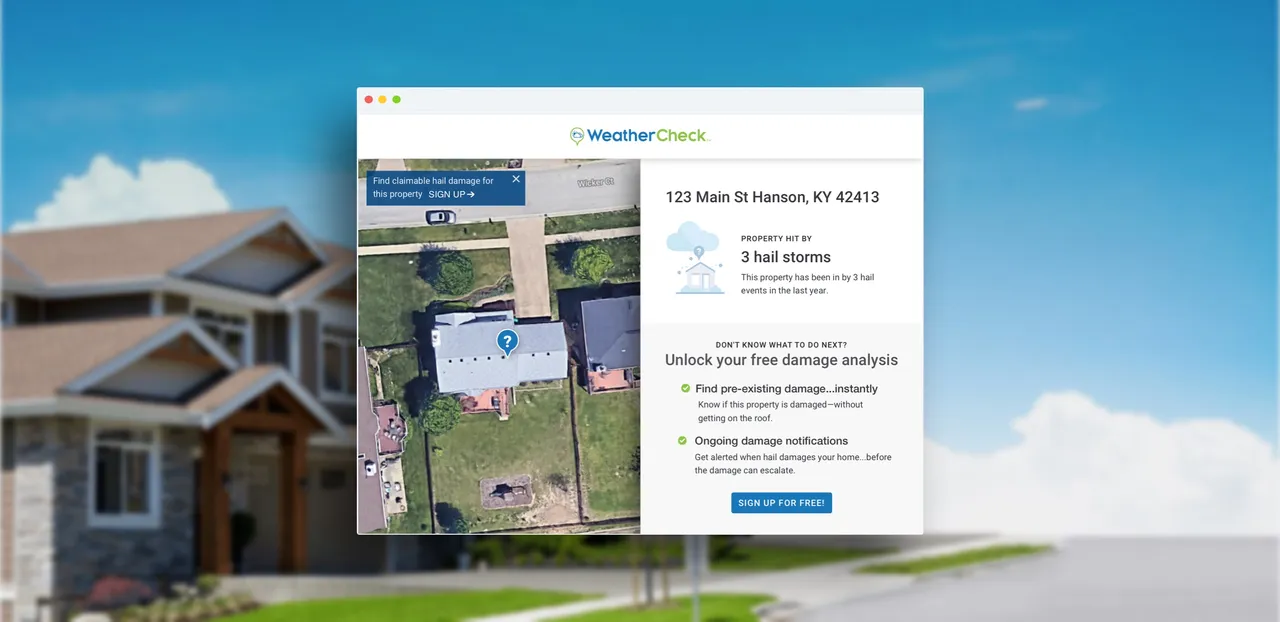 WeatherCheck brand asset featured on tanyawlodarczyk.com