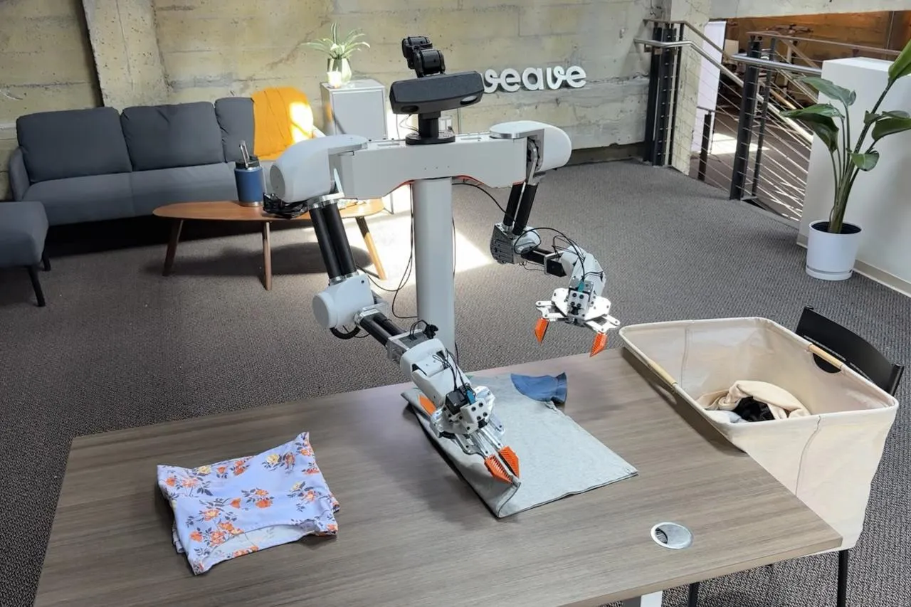 Weave Robotics brand asset featured on wsj.com