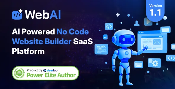 webAI brand asset featured on codecanyon.net