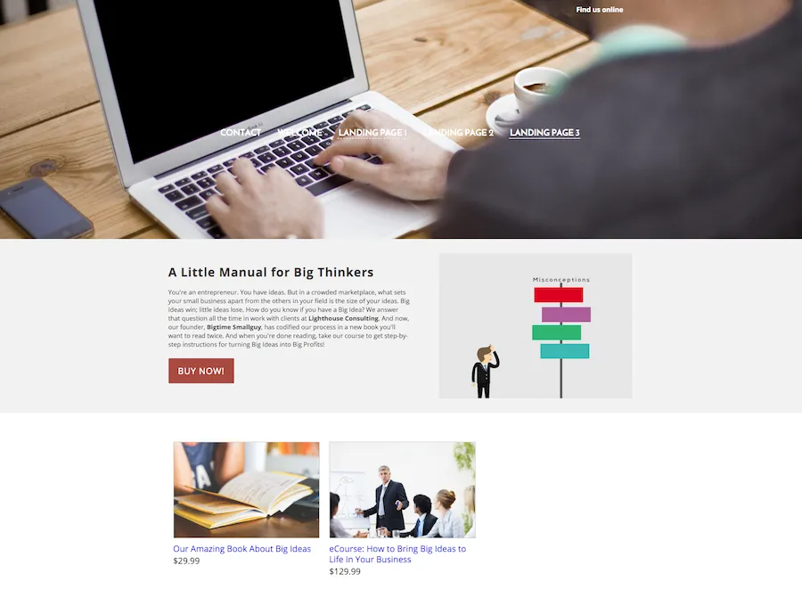 Weebly brand asset featured on weebly.com