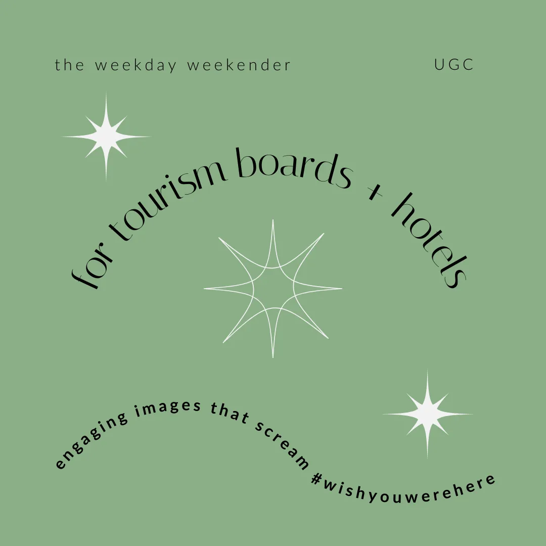 Weekday brand asset featured on theweekdayweekender.com