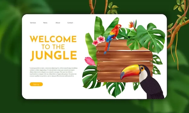 Welcome to the Jungle brand asset featured on freepik.com