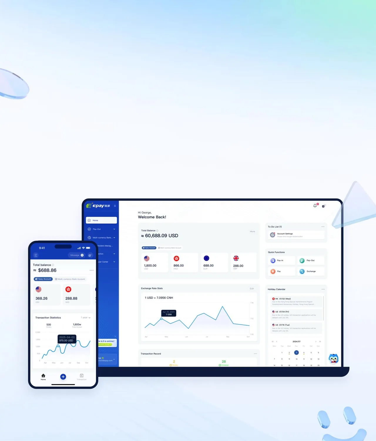 WePay brand asset featured on epay.com