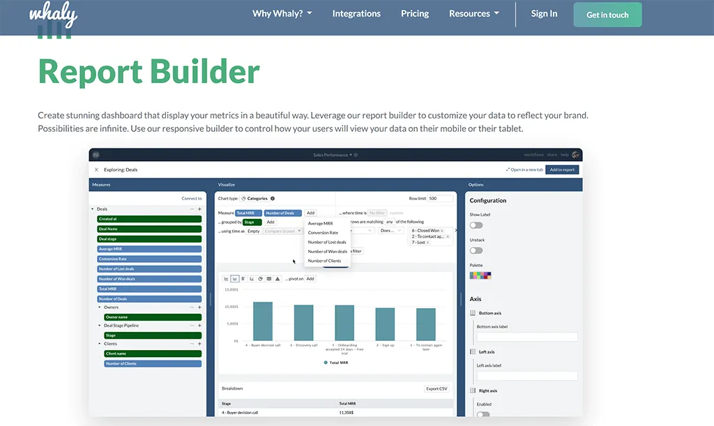 Whaly brand asset featured on portermetrics.com
