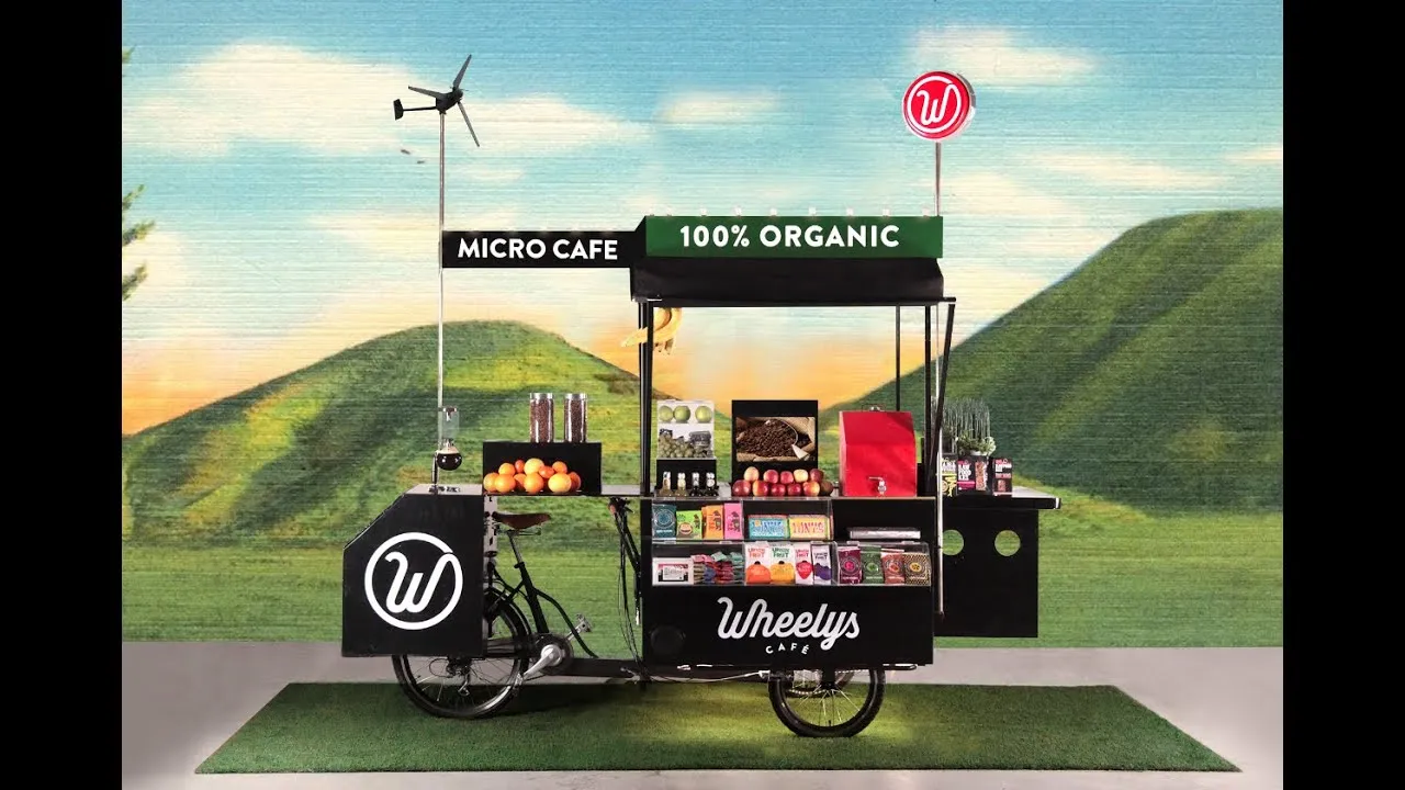 Wheelys Café brand asset featured on youtube.com