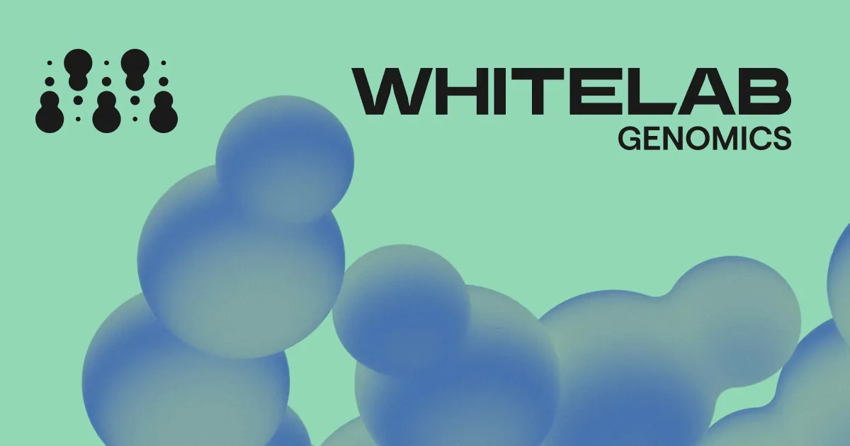 WhiteLab Genomics brand asset featured on whitelabgx.com