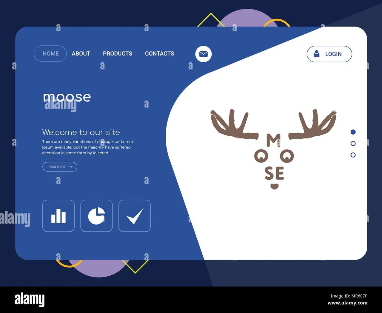Wild Moose brand asset featured on alamy.com