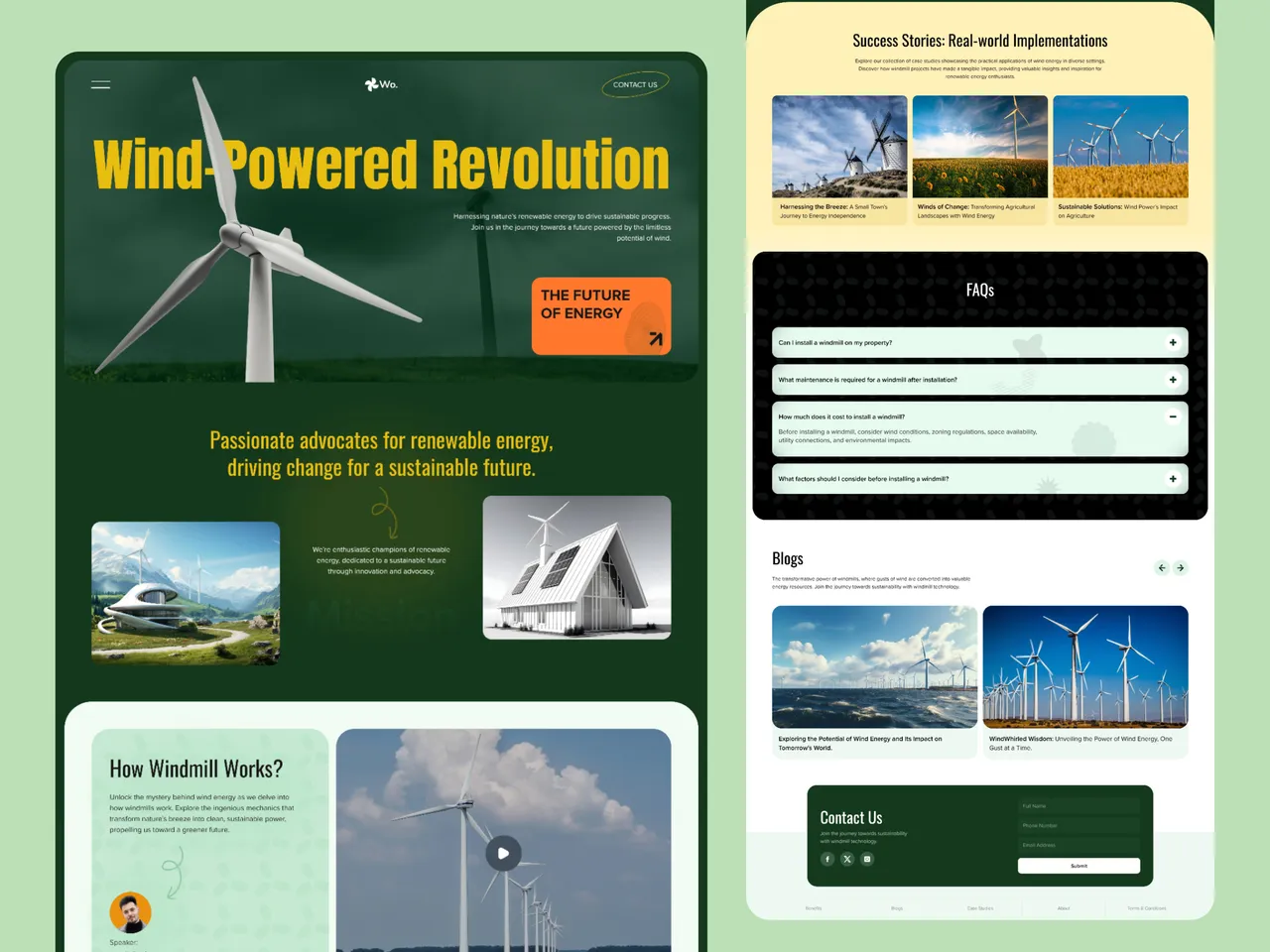 Windmill brand asset featured on figma.com