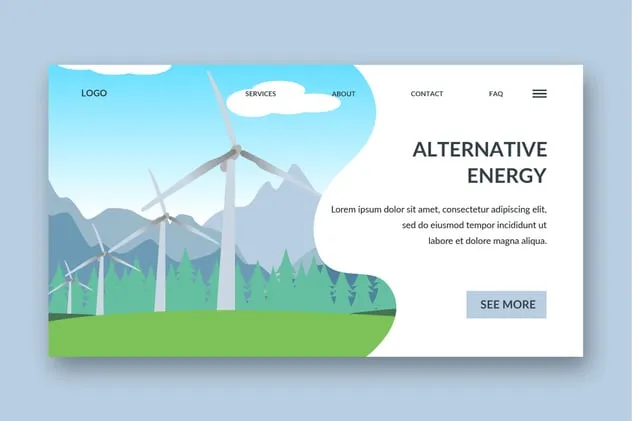 Windmill brand asset featured on elements.envato.com