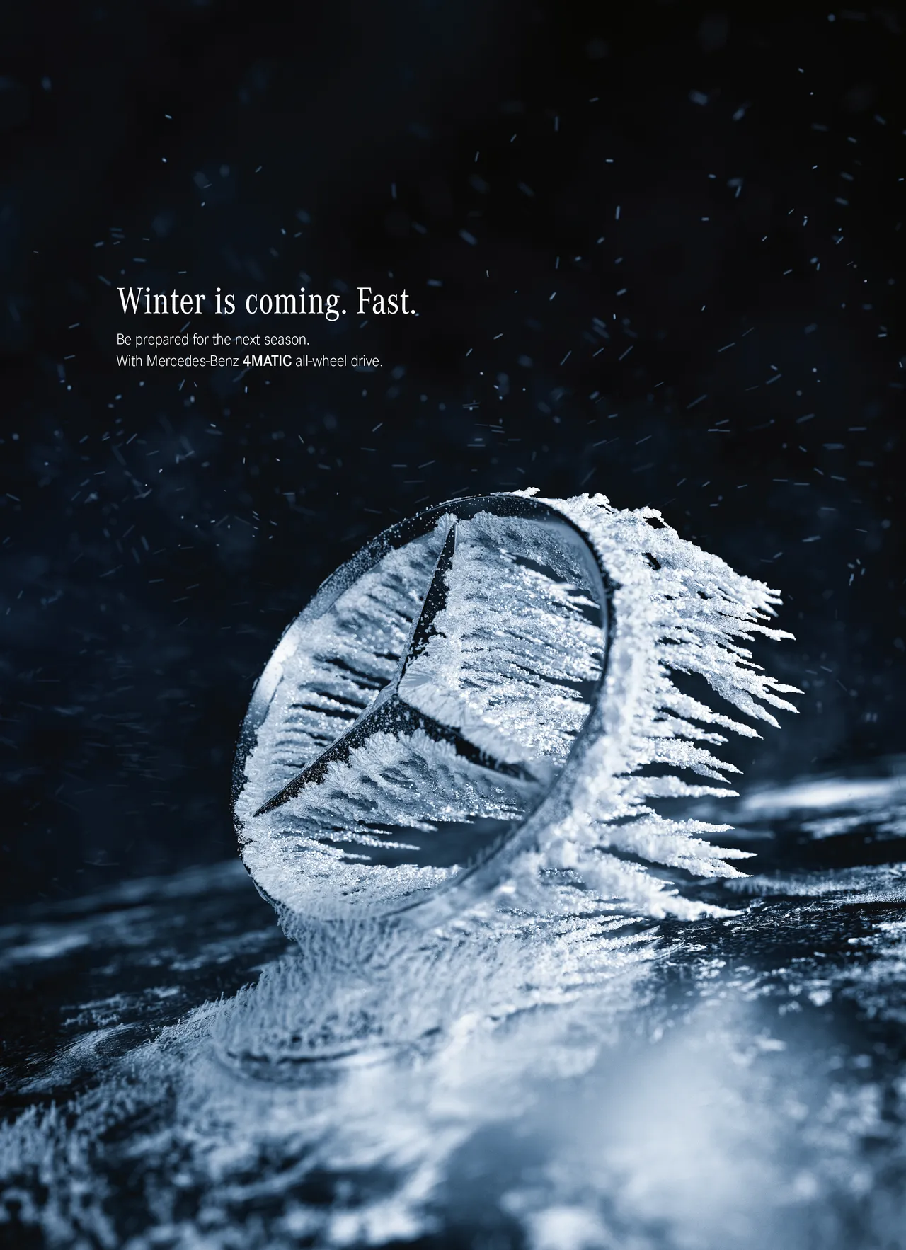 Winter brand asset featured on adsoftheworld.com