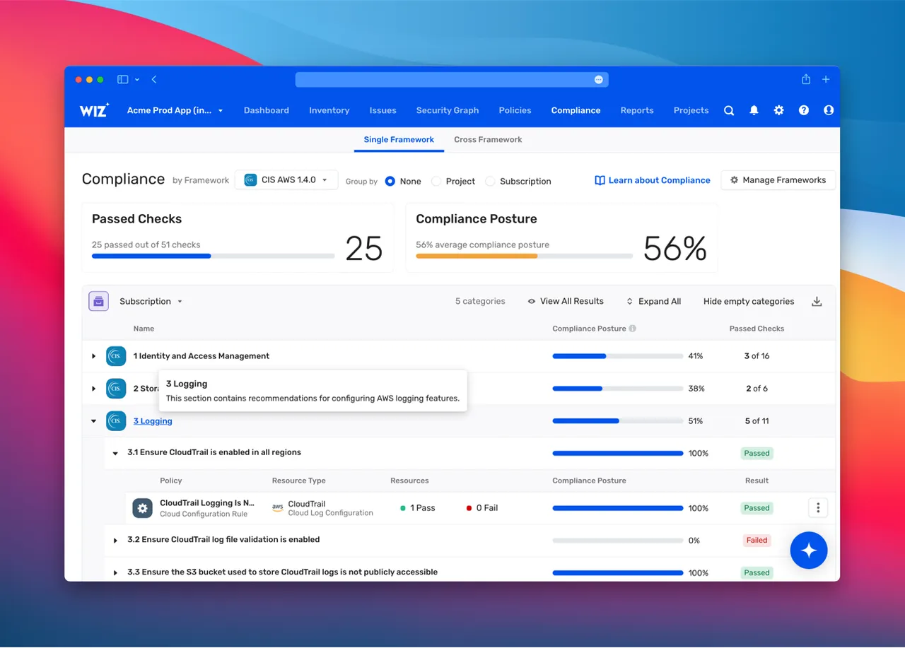Wiz brand asset featured on wiz.io