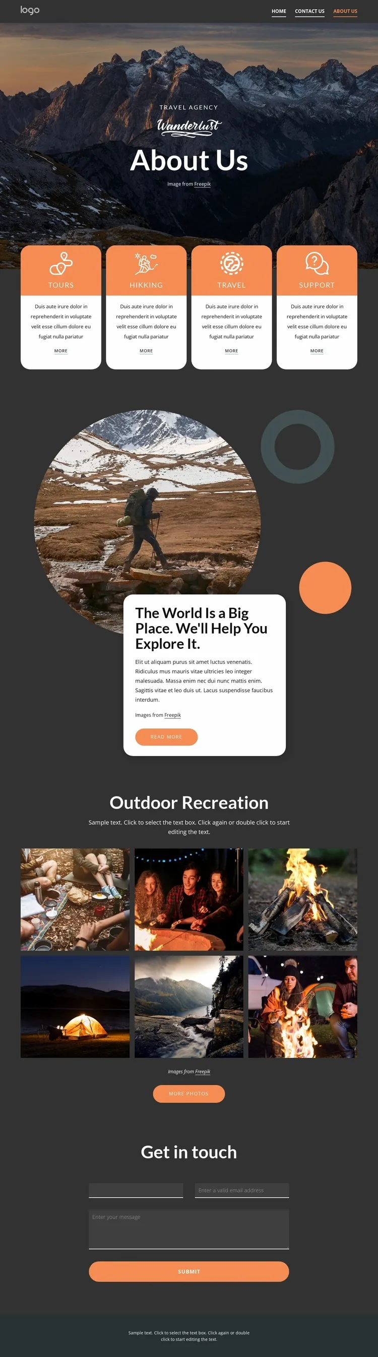 Wonderful brand asset featured on nicepage.com