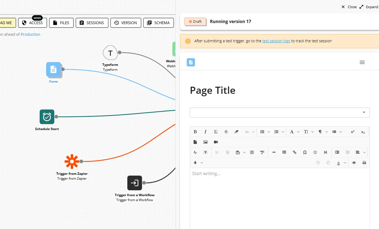 Workflow86 brand asset featured on docs.workflow86.com