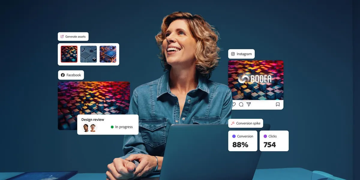 Workfront brand asset featured on business.adobe.com