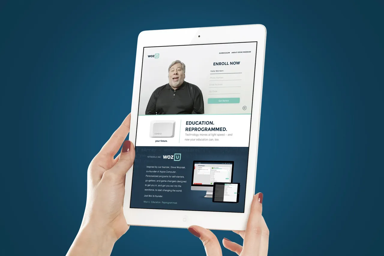 Woz brand asset featured on adamgarcia.co