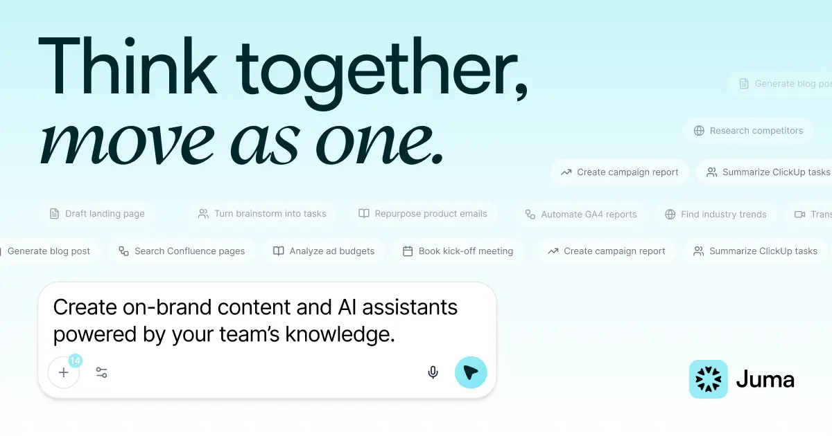 Writesonic brand asset featured on juma.ai