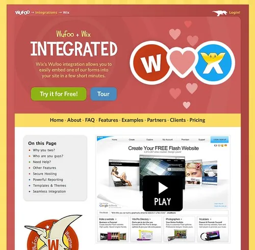 Wufoo brand asset featured on wufoo.com