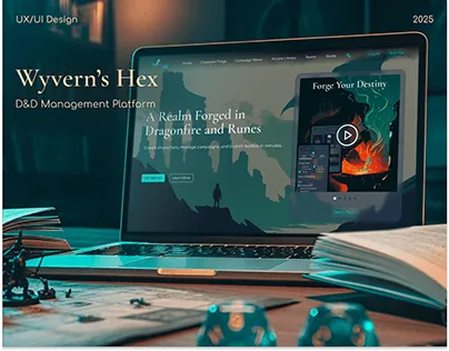 Wyvern brand asset featured on behance.net