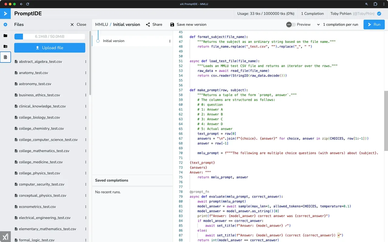 xAI brand asset featured on x.ai