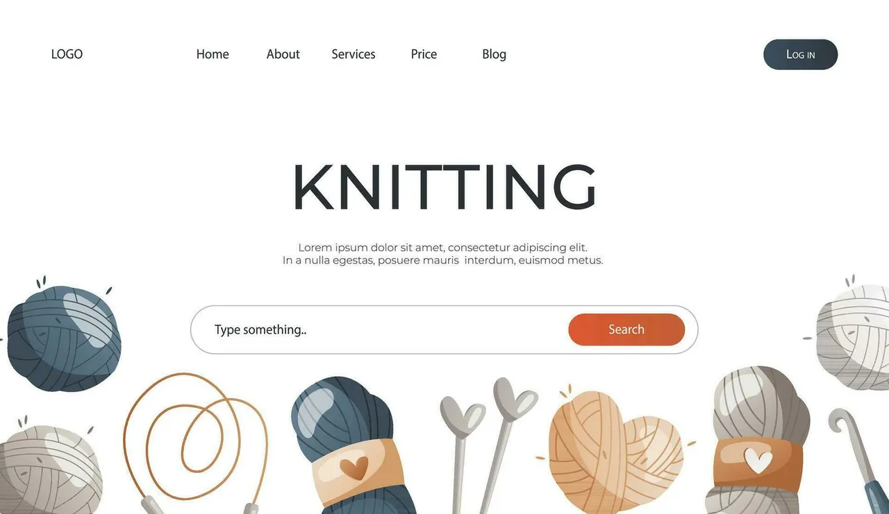 Yarn brand asset featured on vecteezy.com