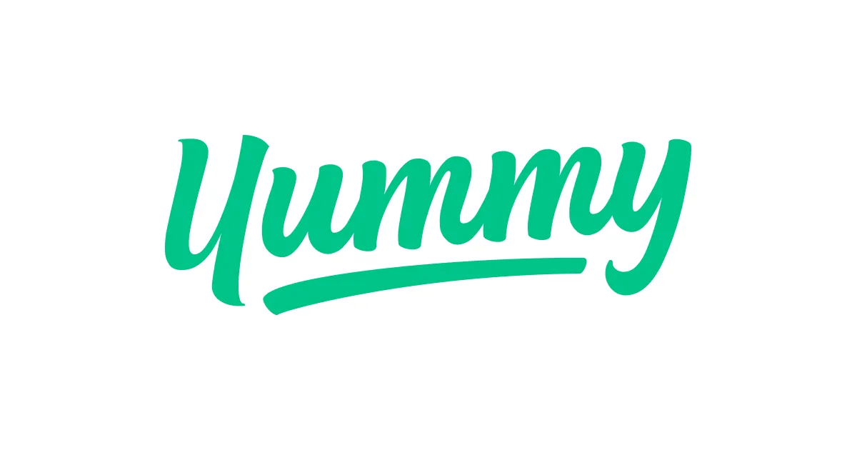 Yummy brand asset featured on credits.yummysuperapp.com