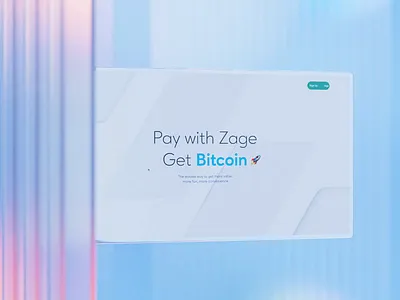 Zage brand asset featured on dribbble.com