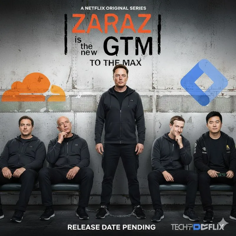 Zaraz brand asset featured on linkedin.com