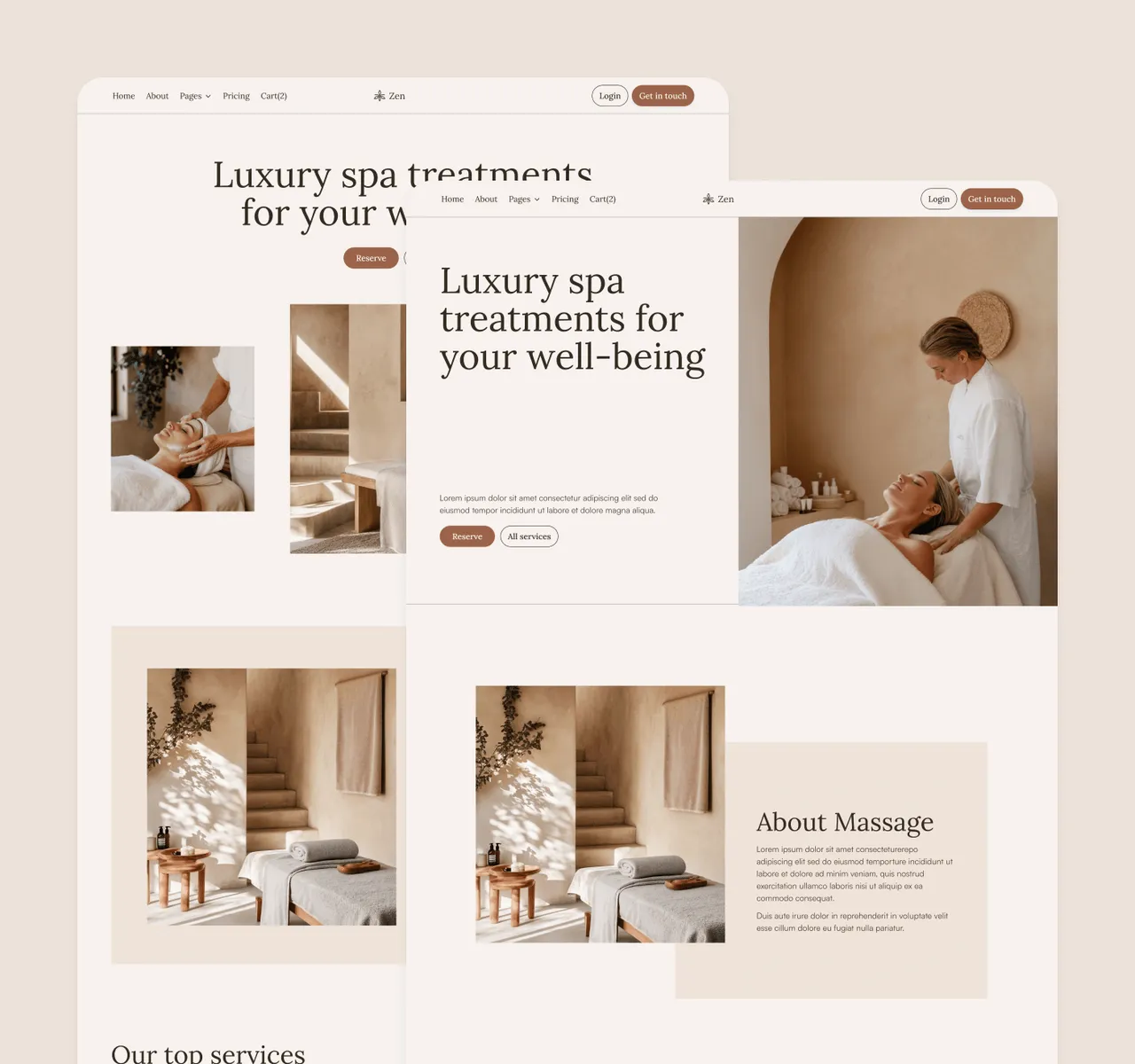 Zen brand asset featured on webflow.com