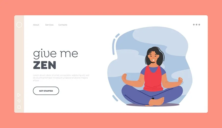 Zen brand asset featured on vectorstock.com