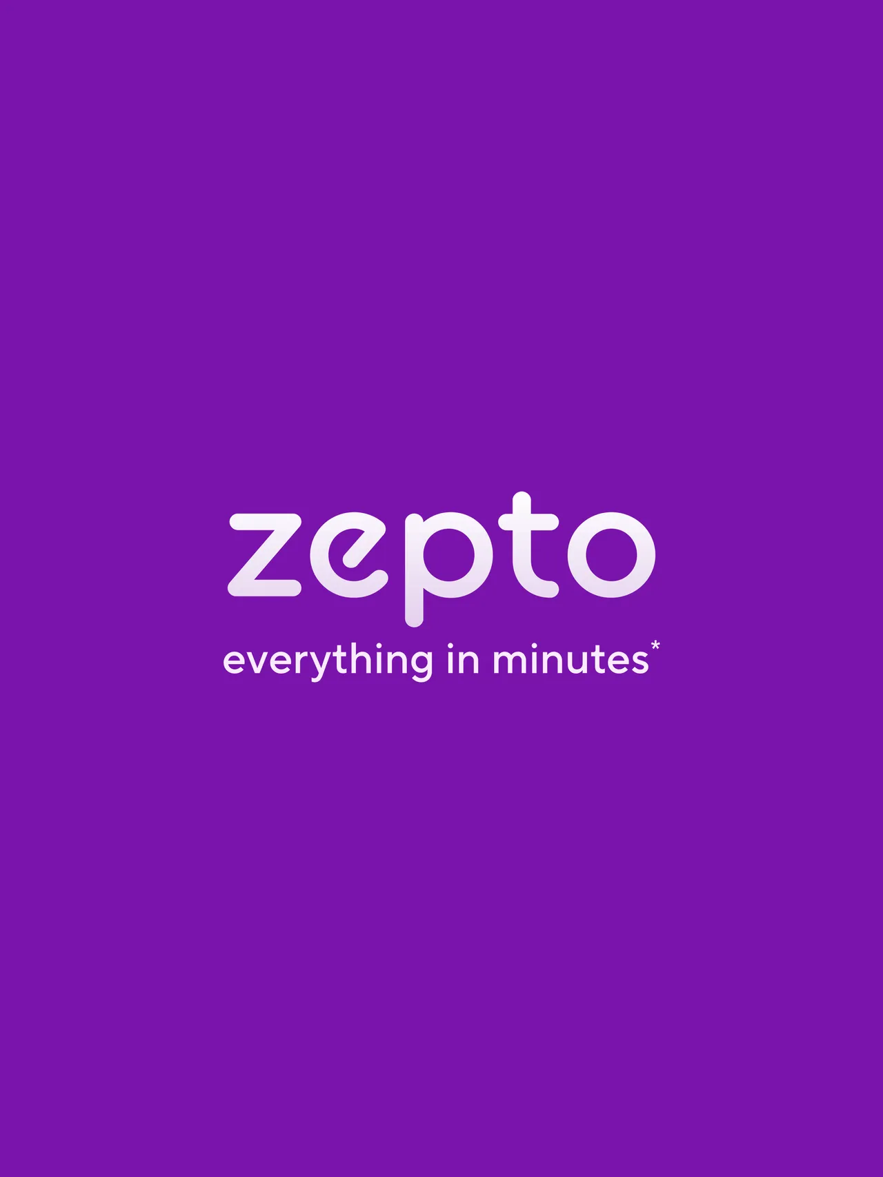Zepto brand asset featured on zeptonow.com