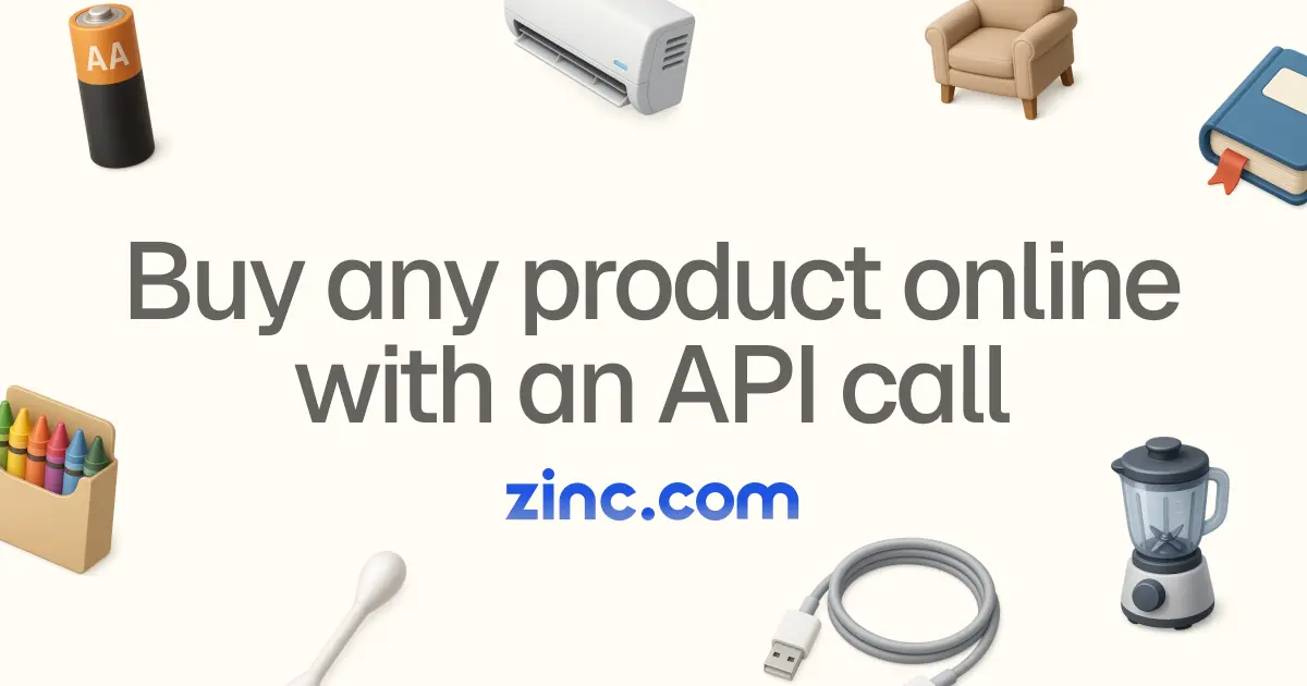 Zinc brand asset featured on zinc.com
