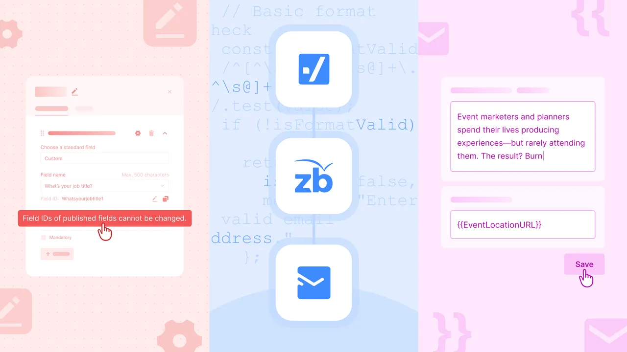 Zuddl brand asset featured on zuddl.com